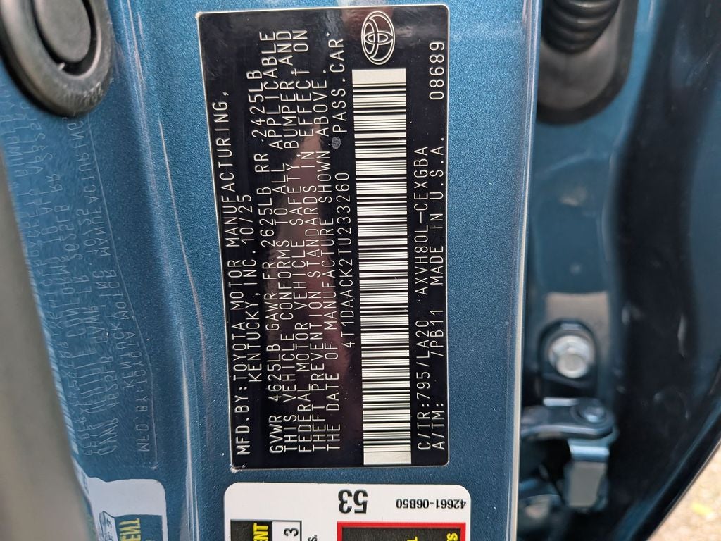 2026 Toyota Camry XLE