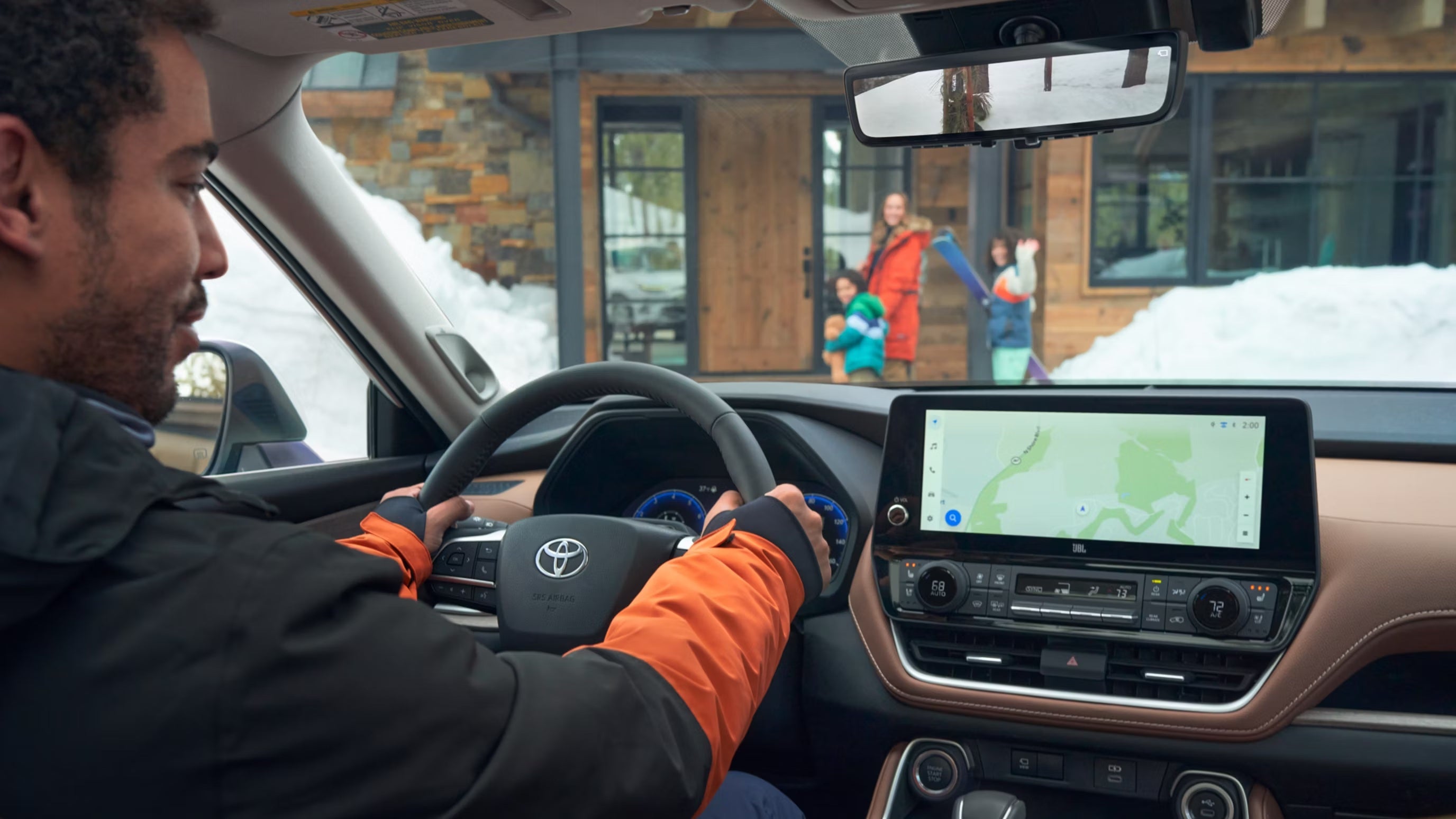 Interior of new 2026 Toyota Grand Highlander for sale near Williamstown, WV