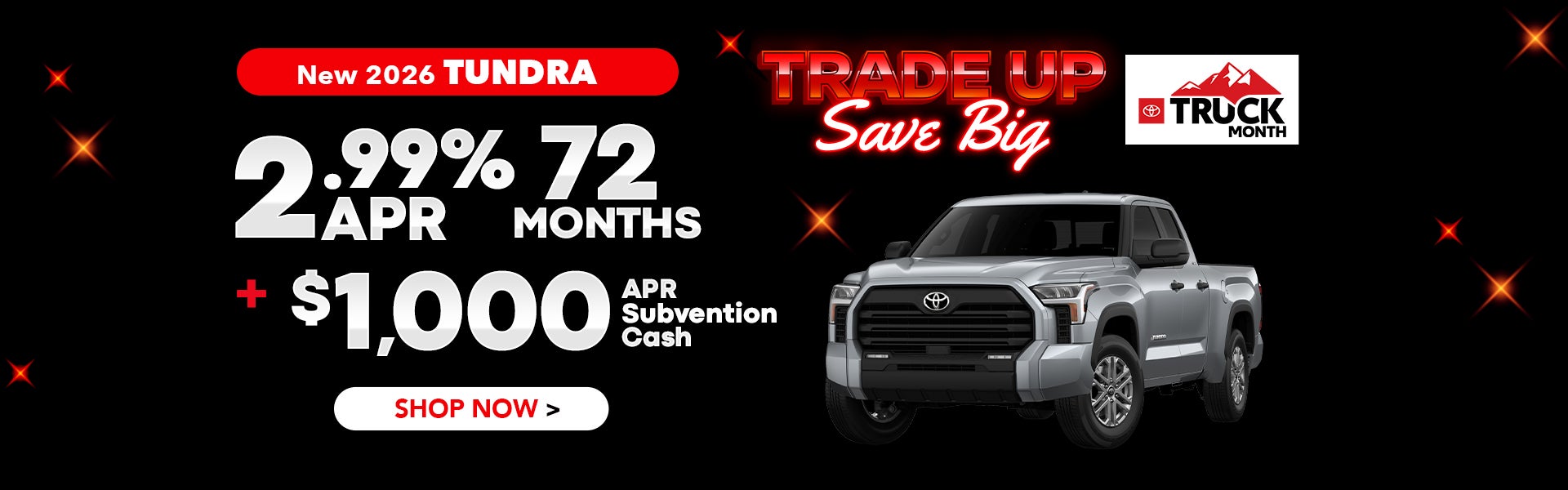 2026 Toyota Tundra offers in Parkersburg