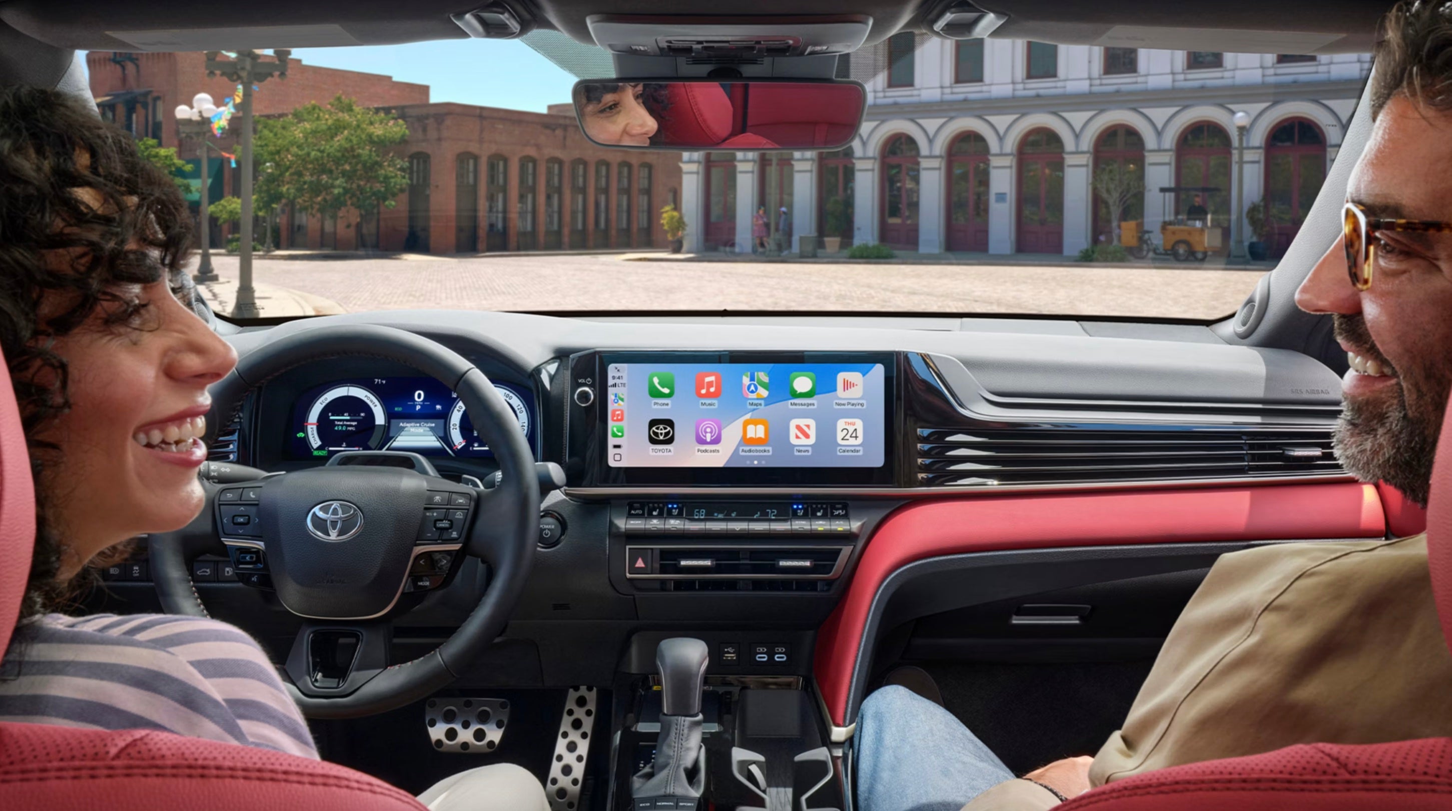 Interior of new 2026 Toyota Camry near Waverly, WV