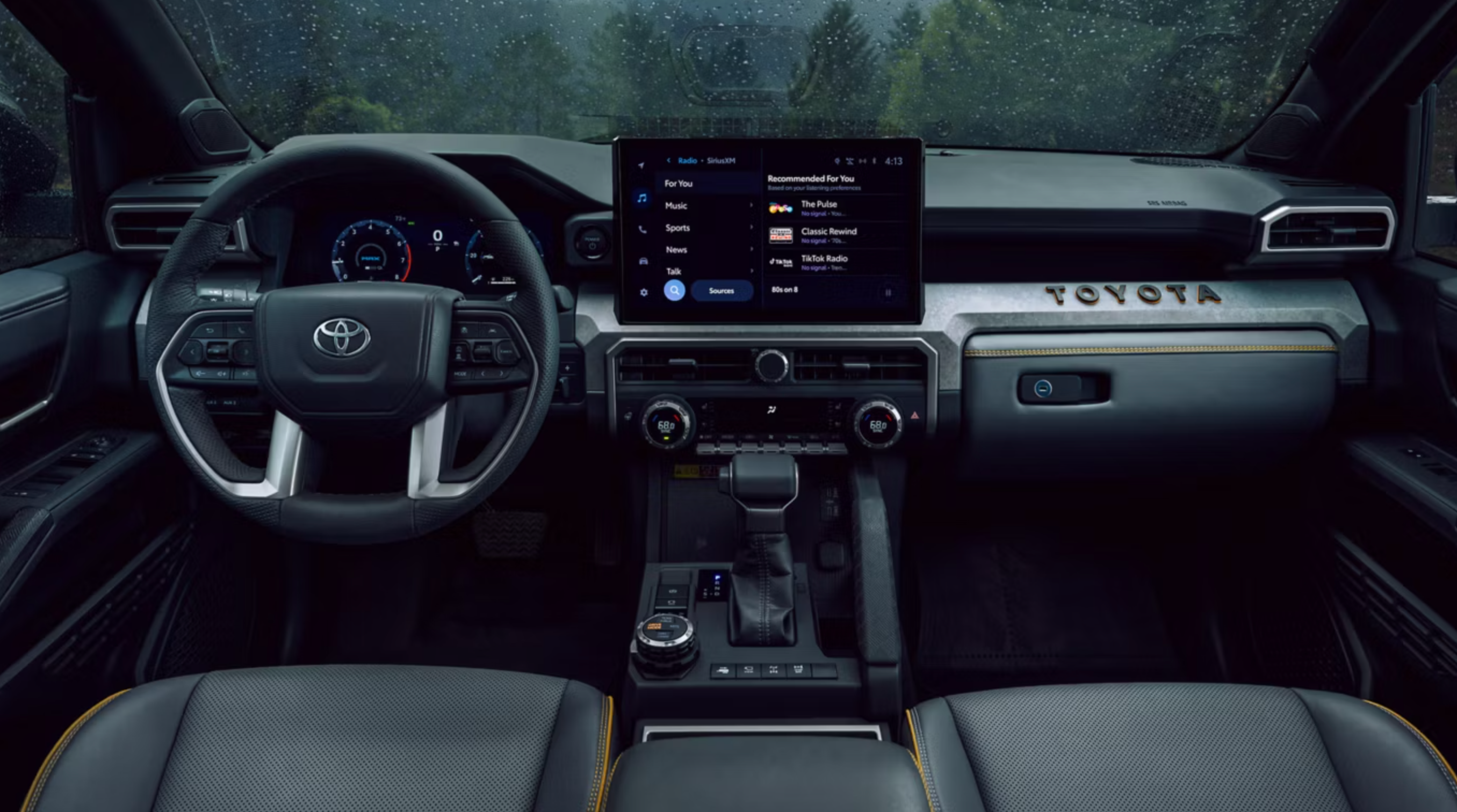 New 2026 Toyota 4Runner dashboard in Parkersburg, WV