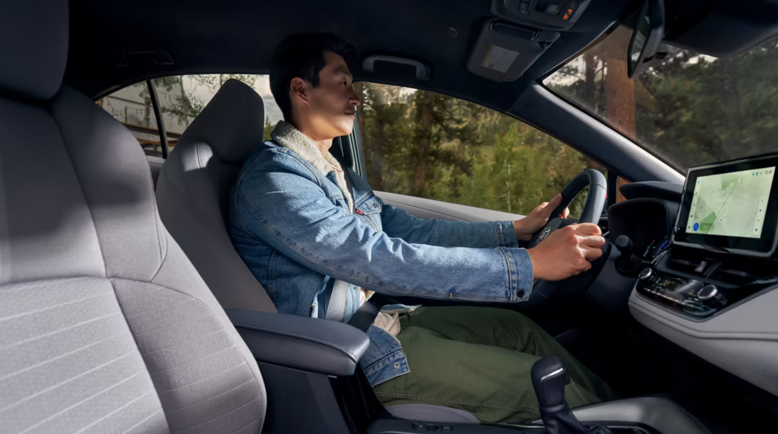 Interior of new 2026 Toyota Corolla for sale near Parkersburg, WV